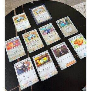 Pokemon Ascended Heroes Lot (10 Cards) – Komala Variants + Boss’s Orders